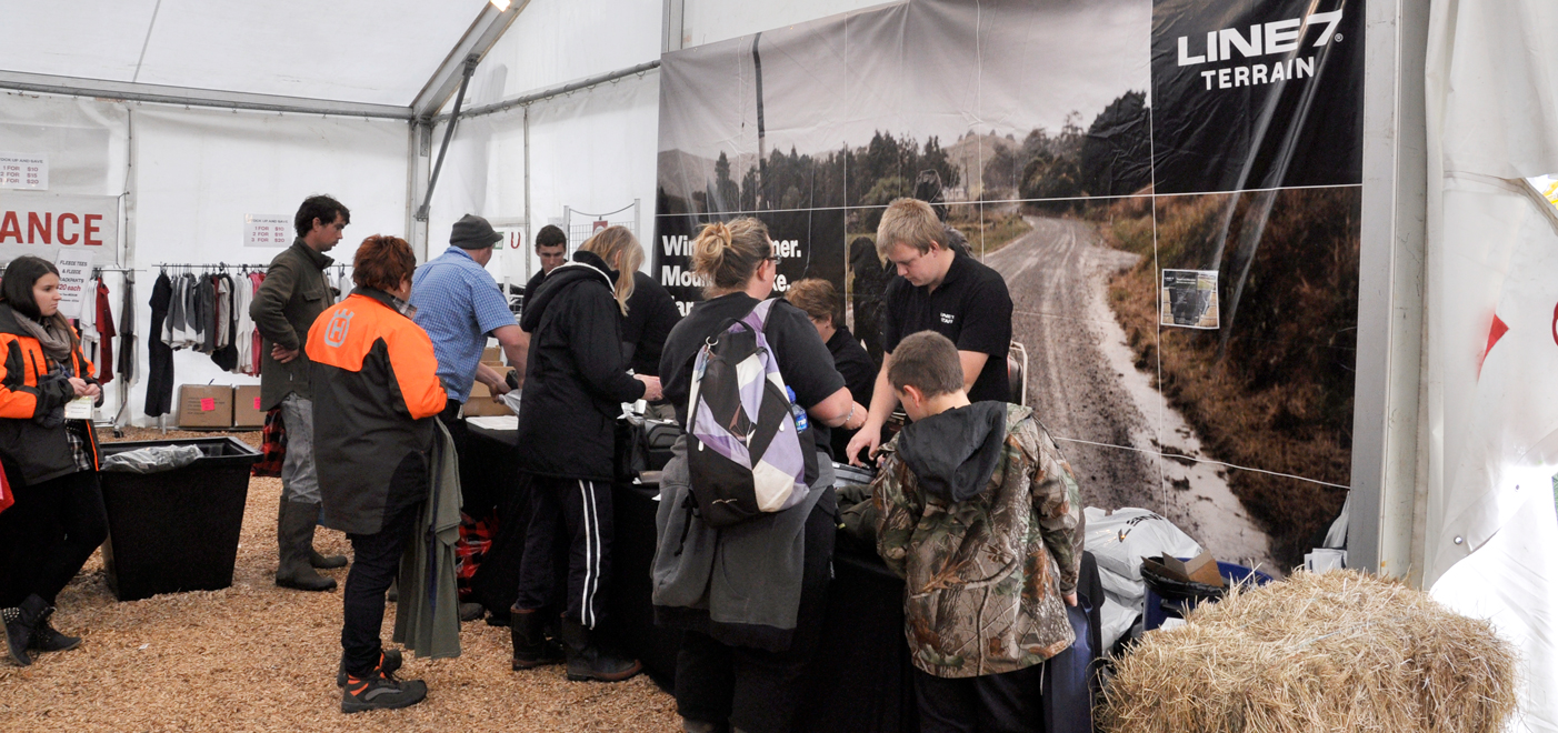 L7 Terrain Fieldays 2014 In Tent Sales