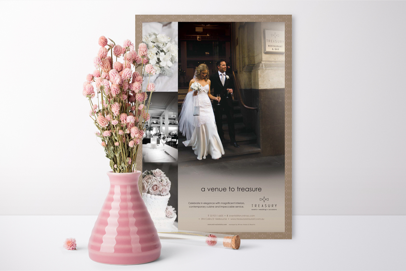 Treasury - Leading Wedding Venues Advert